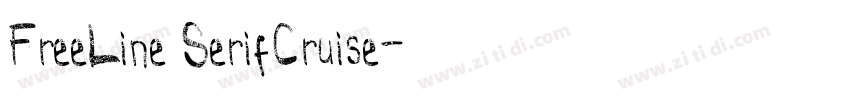 FreeLine SerifCruise字体转换 FreeLine SerifCruise字体转换